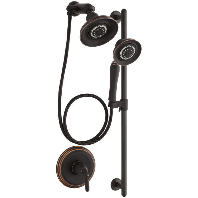 Kohler Devonshire® Pressure Balanced Diverter Slide Bar Shower Head